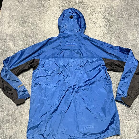 Cabela's Jacket Mens Medium DryPlus Windbreaker Rain Nylon Hooded ** - Picture 4 of 9